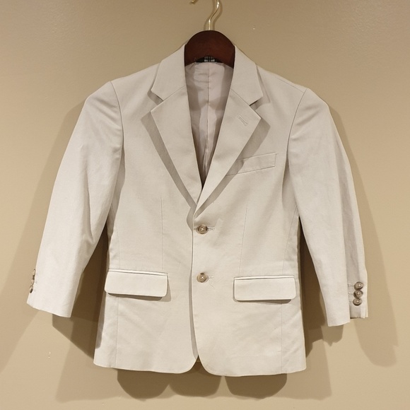Sean John Jackets & Blazers - Sean John Cream Blazer Jacket Sz8